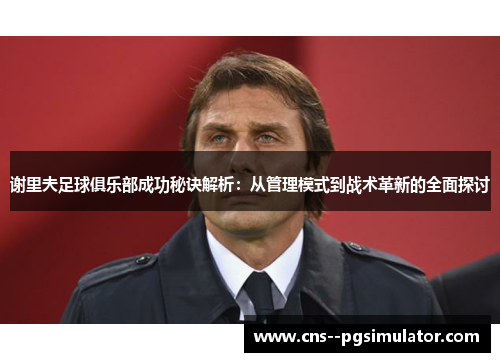 谢里夫足球俱乐部成功秘诀解析：从管理模式到战术革新的全面探讨